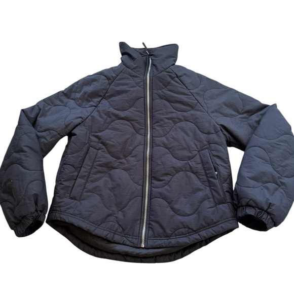 Universal Thread Quilted Zip-Up Puffer Jacket XS Black NWT - Picture 1 of 3